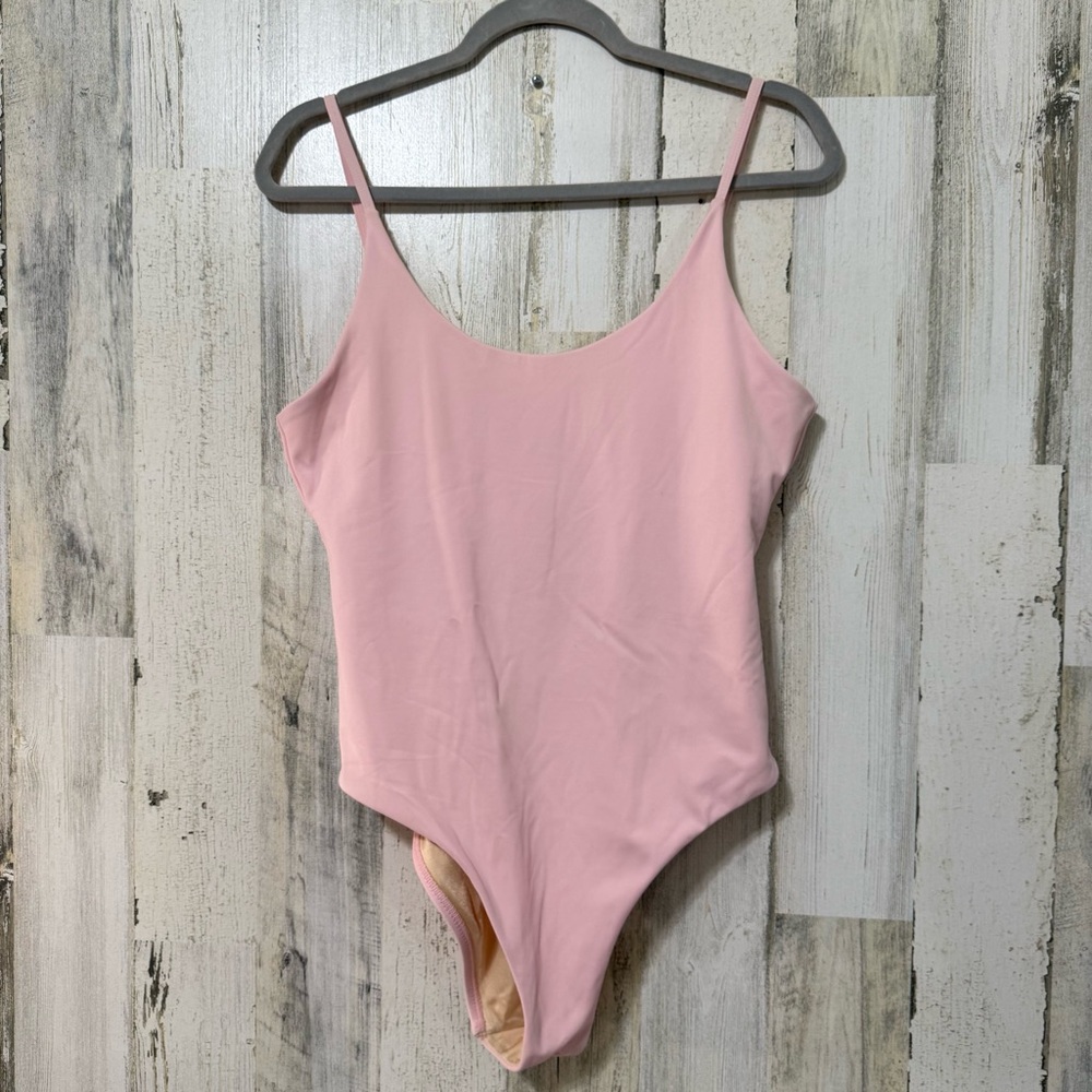 Kirra Pink One Piece Swimsuit Sleek Silhouette